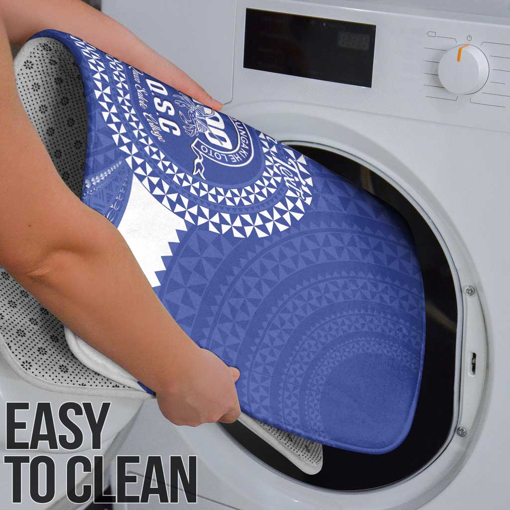 Queen Salote College 100th Anniversary Personalized Bathroom Set Est 1926 Kolisi Fefine Tongan Ngatu Pattern