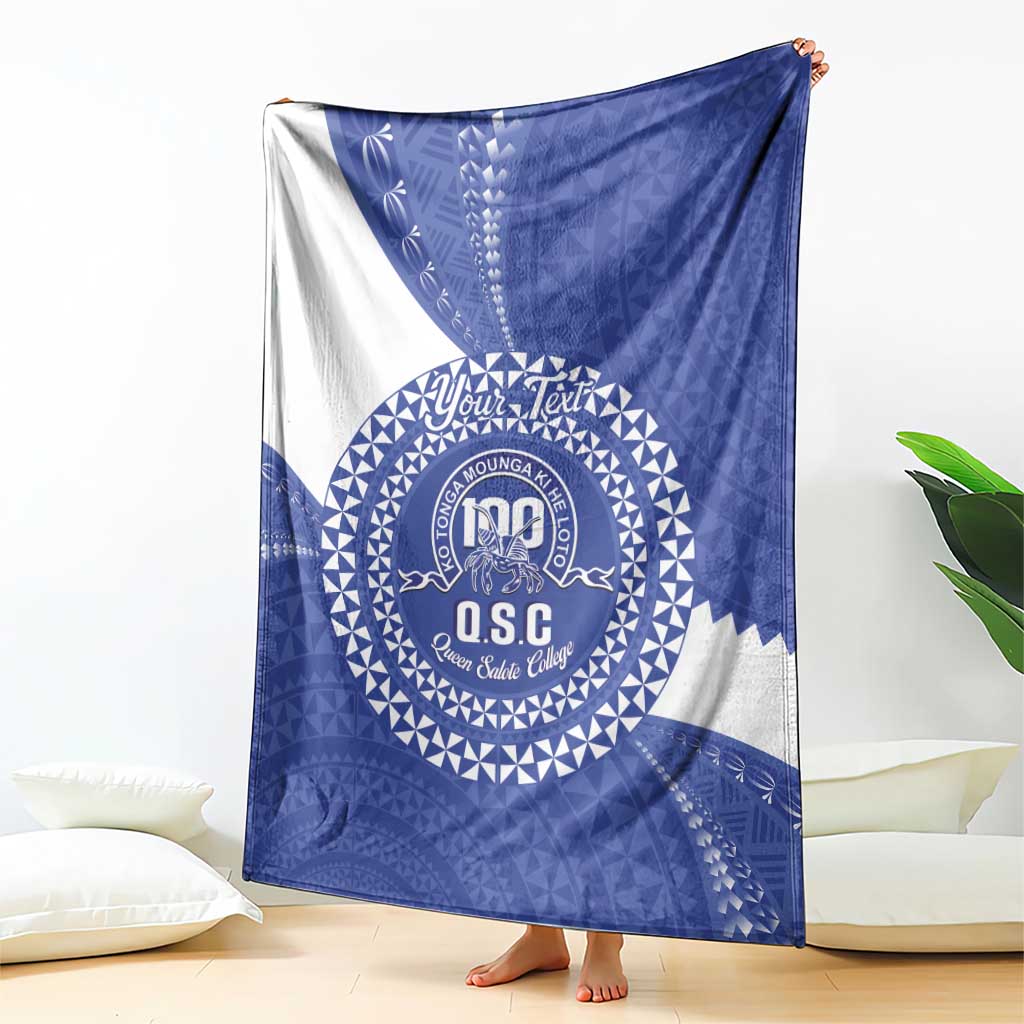 Queen Salote College 100th Anniversary Personalized Blanket Est 1926 Kolisi Fefine Tongan Ngatu Pattern LT14 - Polynesian Pride