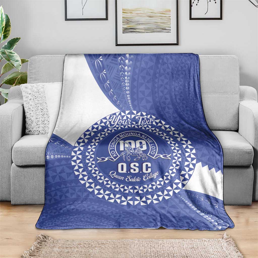 Queen Salote College 100th Anniversary Personalized Blanket Est 1926 Kolisi Fefine Tongan Ngatu Pattern LT14 - Polynesian Pride