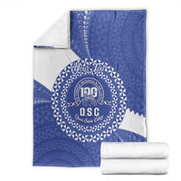 Queen Salote College 100th Anniversary Personalized Blanket Est 1926 Kolisi Fefine Tongan Ngatu Pattern LT14 - Polynesian Pride