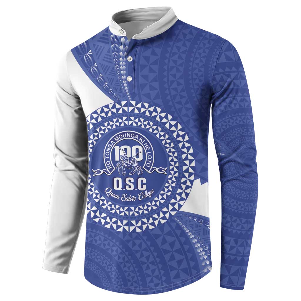 Queen Salote College 100th Anniversary Personalized Button Sweatshirt Est 1926 Kolisi Fefine Tongan Ngatu Pattern LT14 - Polynesian Pride