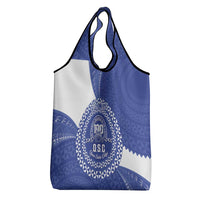 Queen Salote College 100th Anniversary Personalized Grocery Bag Est 1926 Kolisi Fefine Tongan Ngatu Pattern LT14 - Polynesian Pride