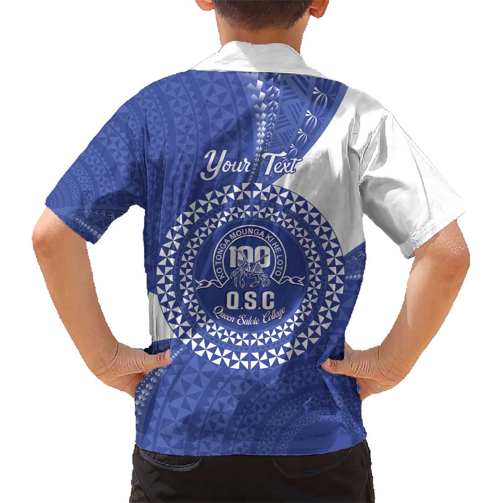 Queen Salote College 100th Anniversary Personalized Hawaiian Shirt Est 1926 Kolisi Fefine Tongan Ngatu Pattern