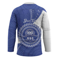 Queen Salote College 100th Anniversary Personalized Hockey Jersey Est 1926 Kolisi Fefine Tongan Ngatu Pattern