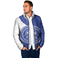 Queen Salote College 100th Anniversary Personalized Padded Jacket Est 1926 Kolisi Fefine Tongan Ngatu Pattern LT14 - Polynesian Pride
