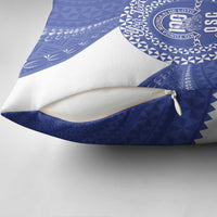 Queen Salote College 100th Anniversary Personalized Pillow Cover Est 1926 Kolisi Fefine Tongan Ngatu Pattern LT14 - Polynesian Pride
