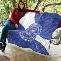 Queen Salote College 100th Anniversary Personalized Quilt Est 1926 Kolisi Fefine Tongan Ngatu Pattern LT14 - Polynesian Pride