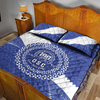 Queen Salote College 100th Anniversary Personalized Quilt Bed Set Est 1926 Kolisi Fefine Tongan Ngatu Pattern LT14 - Polynesian Pride
