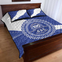 Queen Salote College 100th Anniversary Personalized Quilt Bed Set Est 1926 Kolisi Fefine Tongan Ngatu Pattern LT14 - Polynesian Pride