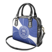 Queen Salote College 100th Anniversary Personalized Shoulder Handbag Est 1926 Kolisi Fefine Tongan Ngatu Pattern LT14 - Polynesian Pride