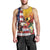 Personalised United States And Papua New Guinea Men Tank Top USA Eagle With PNG Bird Of Paradise