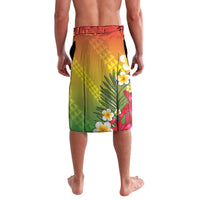 Personalised United States And Hawaii Lavalava USA Eagle With Hawaiian Shark Tattoo LT14 - Polynesian Pride