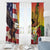 Personalised United States And Hawaii Window Curtain USA Eagle With Hawaiian Shark Tattoo