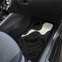 Black Polynesia Tribal Octopus Tattoo Car Mats Pikake Lei Polynesian Pattern LT14 - Polynesian Pride