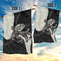 Black Polynesia Tribal Octopus Tattoo Garden Flag Pikake Lei Polynesian Pattern