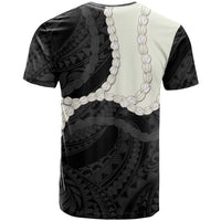 Black Polynesia Tribal Octopus Tattoo T Shirt Pikake Lei Polynesian Pattern LT14 - Polynesian Pride