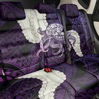Purple Galaxy Polynesia Tribal Octopus Tattoo Back Car Seat Cover Pikake Lei Polynesian Pattern LT14 - Polynesian Pride