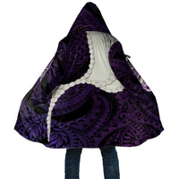 Purple Galaxy Polynesia Tribal Octopus Tattoo Cloak Pikake Lei Polynesian Pattern