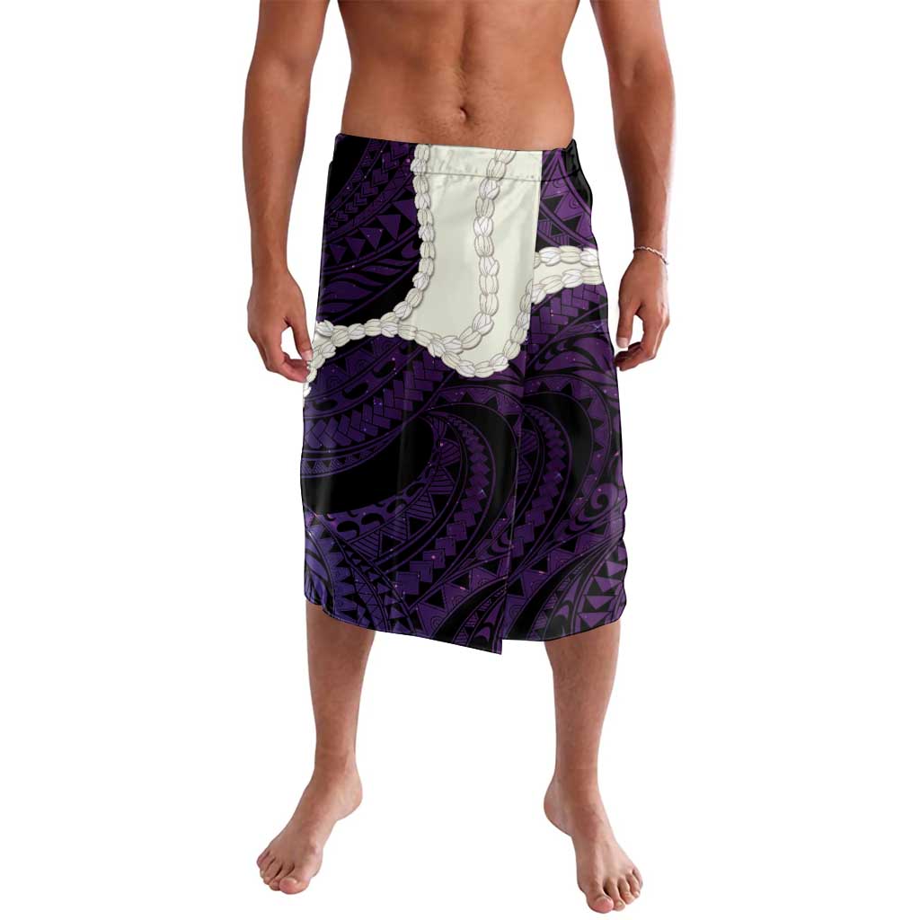 Purple Galaxy Polynesia Tribal Octopus Tattoo Lavalava Pikake Lei Polynesian Pattern LT14 Purple - Polynesian Pride
