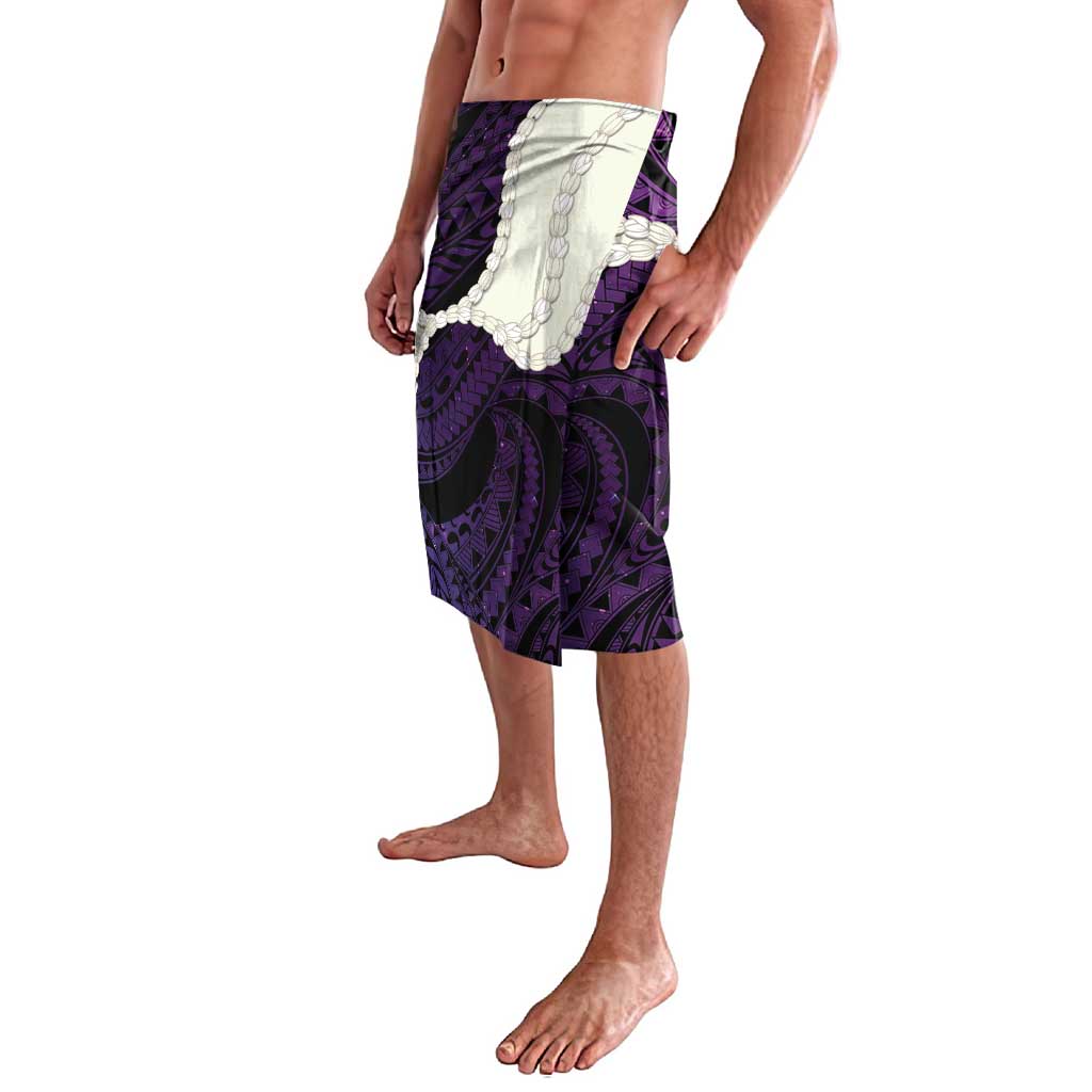 Purple Galaxy Polynesia Tribal Octopus Tattoo Lavalava Pikake Lei Polynesian Pattern LT14 - Polynesian Pride
