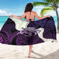 Purple Galaxy Polynesia Tribal Octopus Tattoo Sarong Pikake Lei Polynesian Pattern LT14 - Polynesian Pride