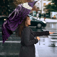 Purple Galaxy Polynesia Tribal Octopus Tattoo Umbrella Pikake Lei Polynesian Pattern LT14 - Polynesian Pride