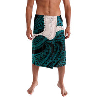 Teal Galaxy Polynesia Tribal Octopus Tattoo Lavalava Pikake Lei Polynesian Pattern LT14 Teal - Polynesian Pride