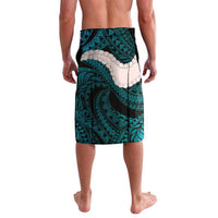 Teal Galaxy Polynesia Tribal Octopus Tattoo Lavalava Pikake Lei Polynesian Pattern LT14 - Polynesian Pride