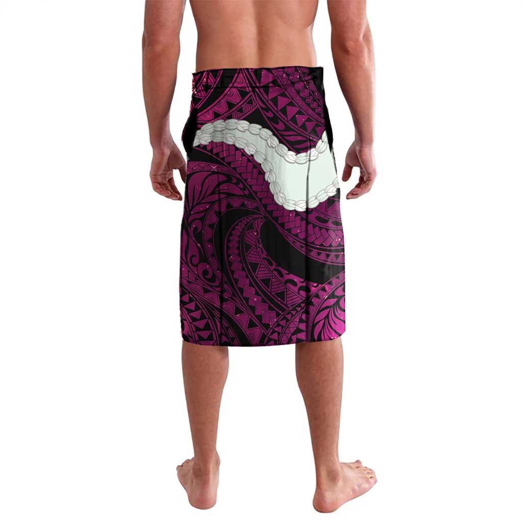Pink Galaxy Polynesia Tribal Octopus Tattoo Lavalava Pikake Lei Polynesian Pattern LT14 - Polynesian Pride