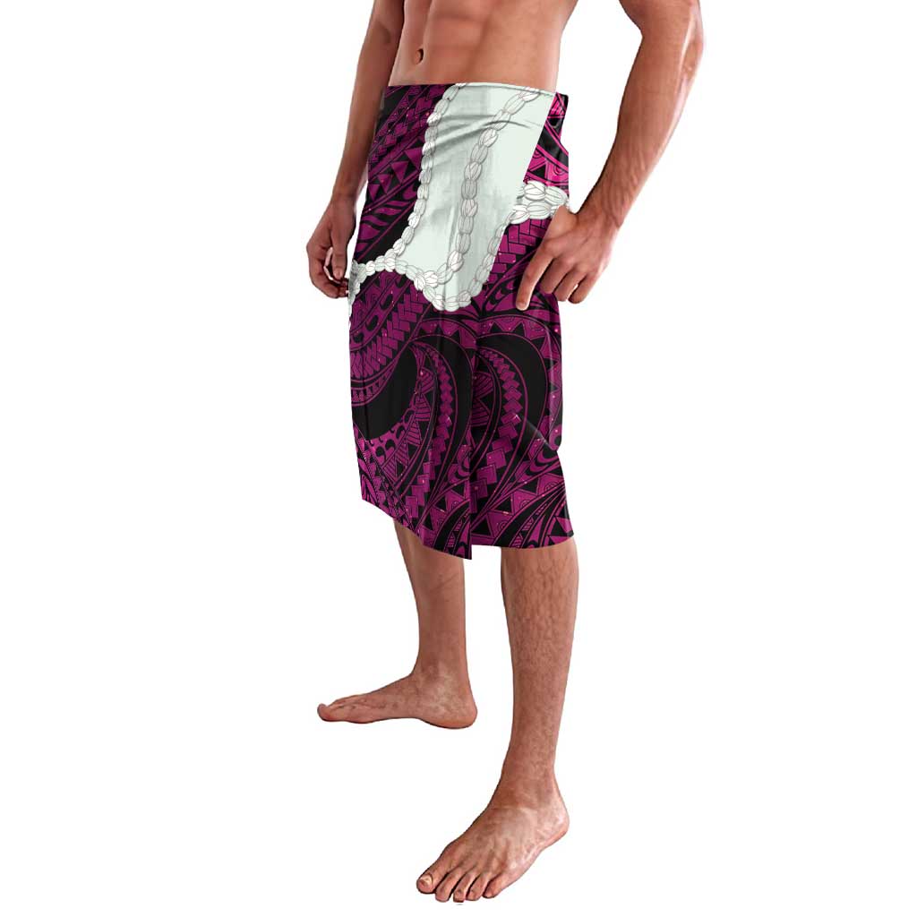 Pink Galaxy Polynesia Tribal Octopus Tattoo Lavalava Pikake Lei Polynesian Pattern LT14 - Polynesian Pride