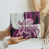 Pink Galaxy Polynesia Tribal Octopus Tattoo Wrapping Paper Pikake Lei Polynesian Pattern LT14 - Polynesian Pride