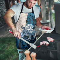 Blue Galaxy Polynesia Tribal Octopus Tattoo Apron Pikake Lei Polynesian Pattern LT14 - Polynesian Pride