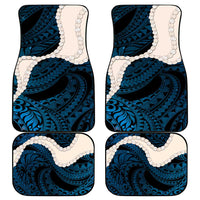 Blue Galaxy Polynesia Tribal Octopus Tattoo Car Mats Pikake Lei Polynesian Pattern LT14 - Polynesian Pride