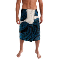 Blue Galaxy Polynesia Tribal Octopus Tattoo Lavalava Pikake Lei Polynesian Pattern LT14 Blue - Polynesian Pride