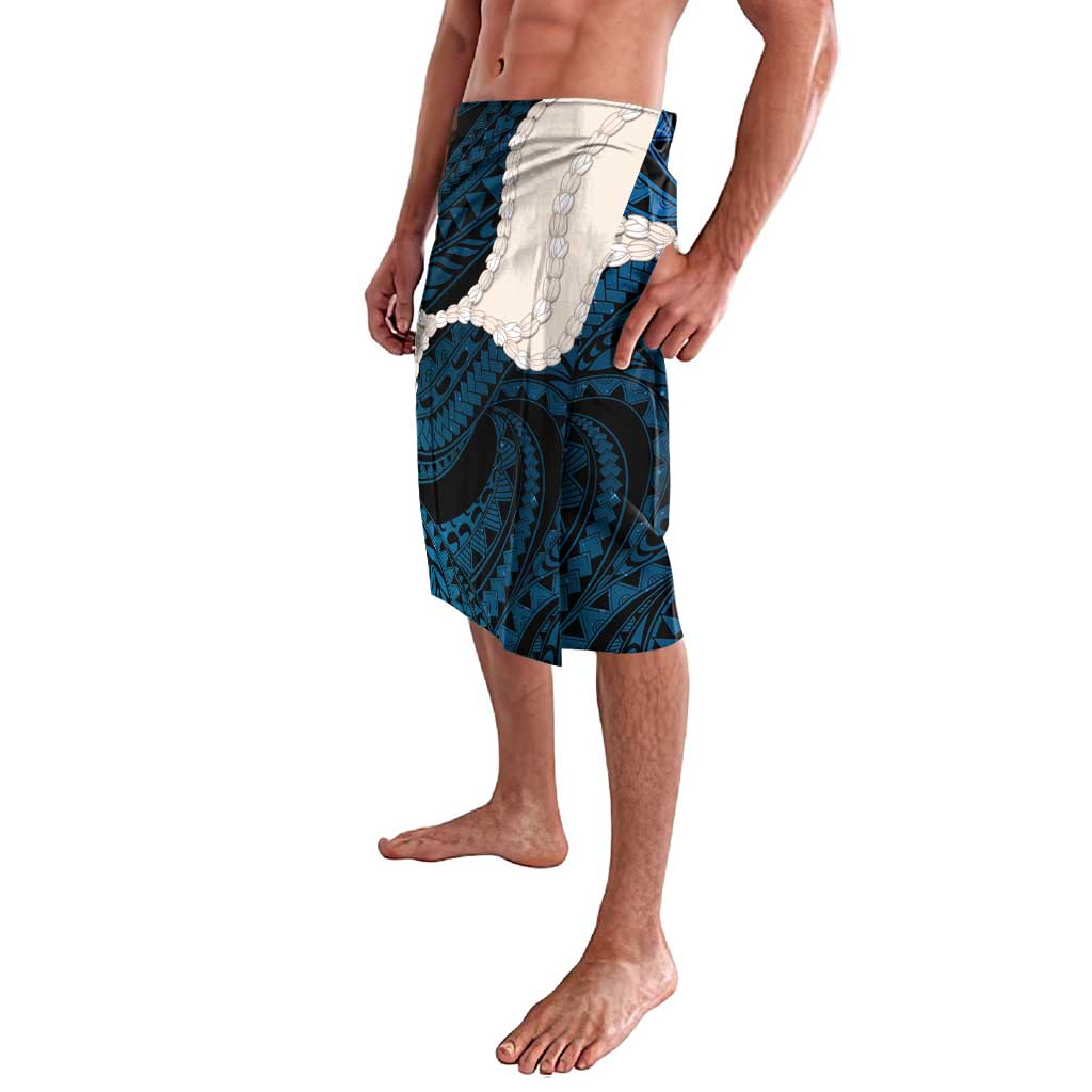 Blue Galaxy Polynesia Tribal Octopus Tattoo Lavalava Pikake Lei Polynesian Pattern LT14 - Polynesian Pride