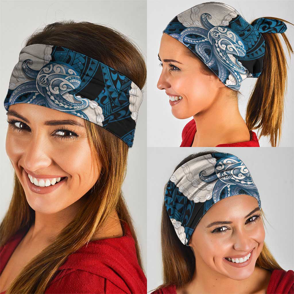 Blue Galaxy Polynesia Tribal Octopus Tattoo Neck Gaiter Pikake Lei Polynesian Pattern LT14 - Polynesian Pride