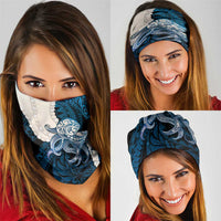 Blue Galaxy Polynesia Tribal Octopus Tattoo Neck Gaiter Pikake Lei Polynesian Pattern LT14 - Polynesian Pride