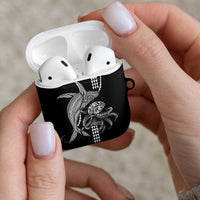 Kanaloa Aloha Hawaii AirPods Case Humpback Whale Octopus Tattoo Kakau Pattern LT14 - Polynesian Pride