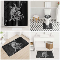 Kanaloa Aloha Hawaii Bathroom Set Humpback Whale Octopus Tattoo Kakau Pattern LT14 - Polynesian Pride