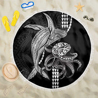 Kanaloa Aloha Hawaii Beach Blanket Humpback Whale Octopus Tattoo Kakau Pattern