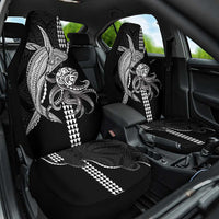 Kanaloa Aloha Hawaii Car Seat Cover Humpback Whale Octopus Tattoo Kakau Pattern