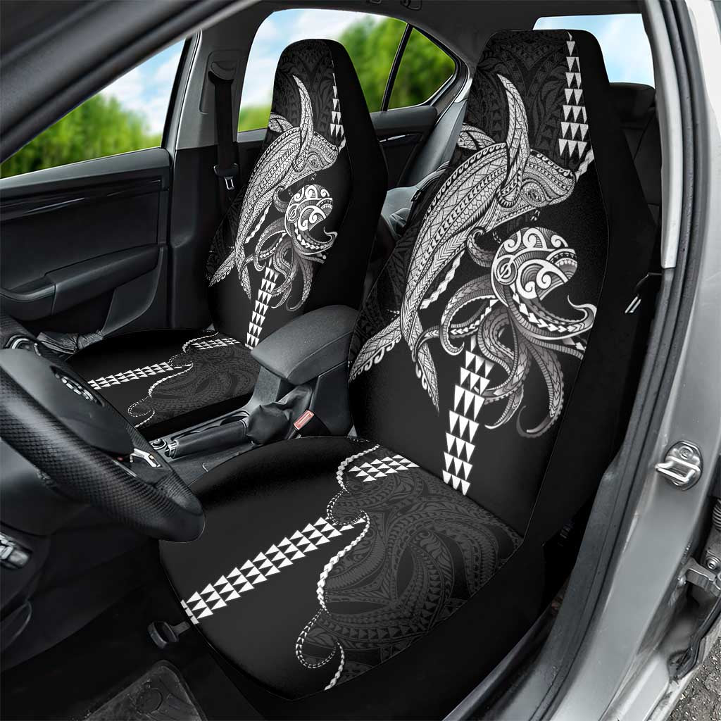 Kanaloa Aloha Hawaii Car Seat Cover Humpback Whale Octopus Tattoo Kakau Pattern