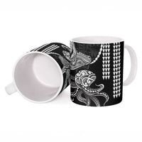 Kanaloa Aloha Hawaii Ceramic Mug Humpback Whale Octopus Tattoo Kakau Pattern LT14 - Polynesian Pride