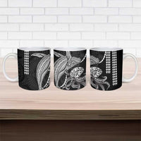 Kanaloa Aloha Hawaii Ceramic Mug Humpback Whale Octopus Tattoo Kakau Pattern LT14 - Polynesian Pride