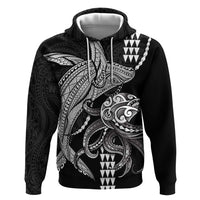 Kanaloa Aloha Hawaii Hoodie Humpback Whale Octopus Tattoo Kakau Pattern