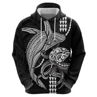 Kanaloa Aloha Hawaii Hoodie Humpback Whale Octopus Tattoo Kakau Pattern