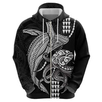 Kanaloa Aloha Hawaii Hoodie Humpback Whale Octopus Tattoo Kakau Pattern