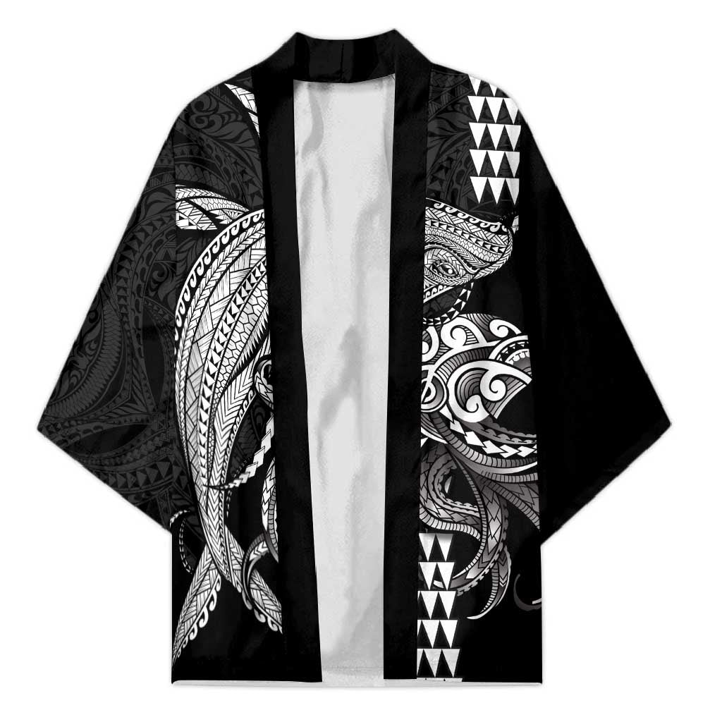Kanaloa Aloha Hawaii Kimono Humpback Whale Octopus Tattoo Kakau Pattern