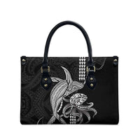 Kanaloa Aloha Hawaii Leather Bag Humpback Whale Octopus Tattoo Kakau Pattern