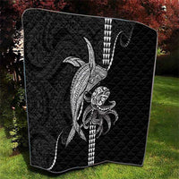 Kanaloa Aloha Hawaii Quilt Humpback Whale Octopus Tattoo Kakau Pattern LT14 - Polynesian Pride